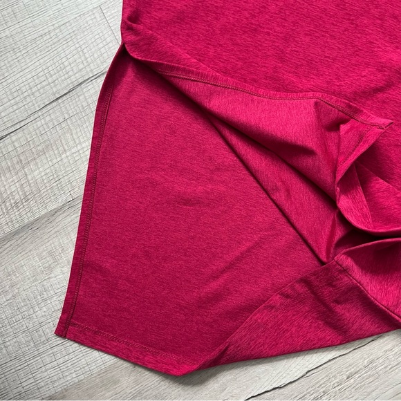 BEYOND YOGA Spacedye Icon Midi Dress dragonfruit sangria pink Magenta Size Small - Picture 8 of 12